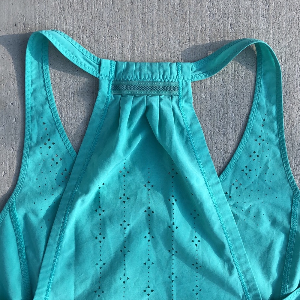 LULULEMON Racerback Perforated Run Tank Top - Picture 5 of 5
